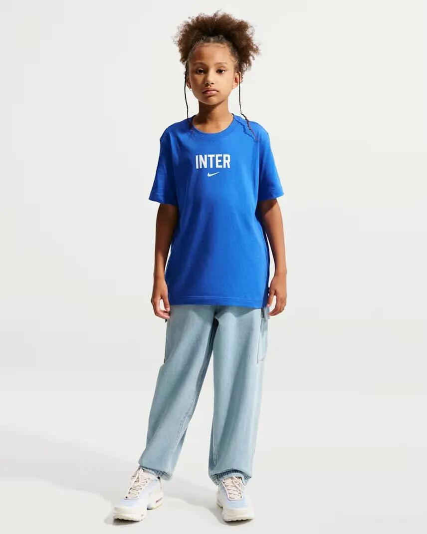 Tricou pentru copii Nike INTER U Nk Wrdmrk Tee 4/4