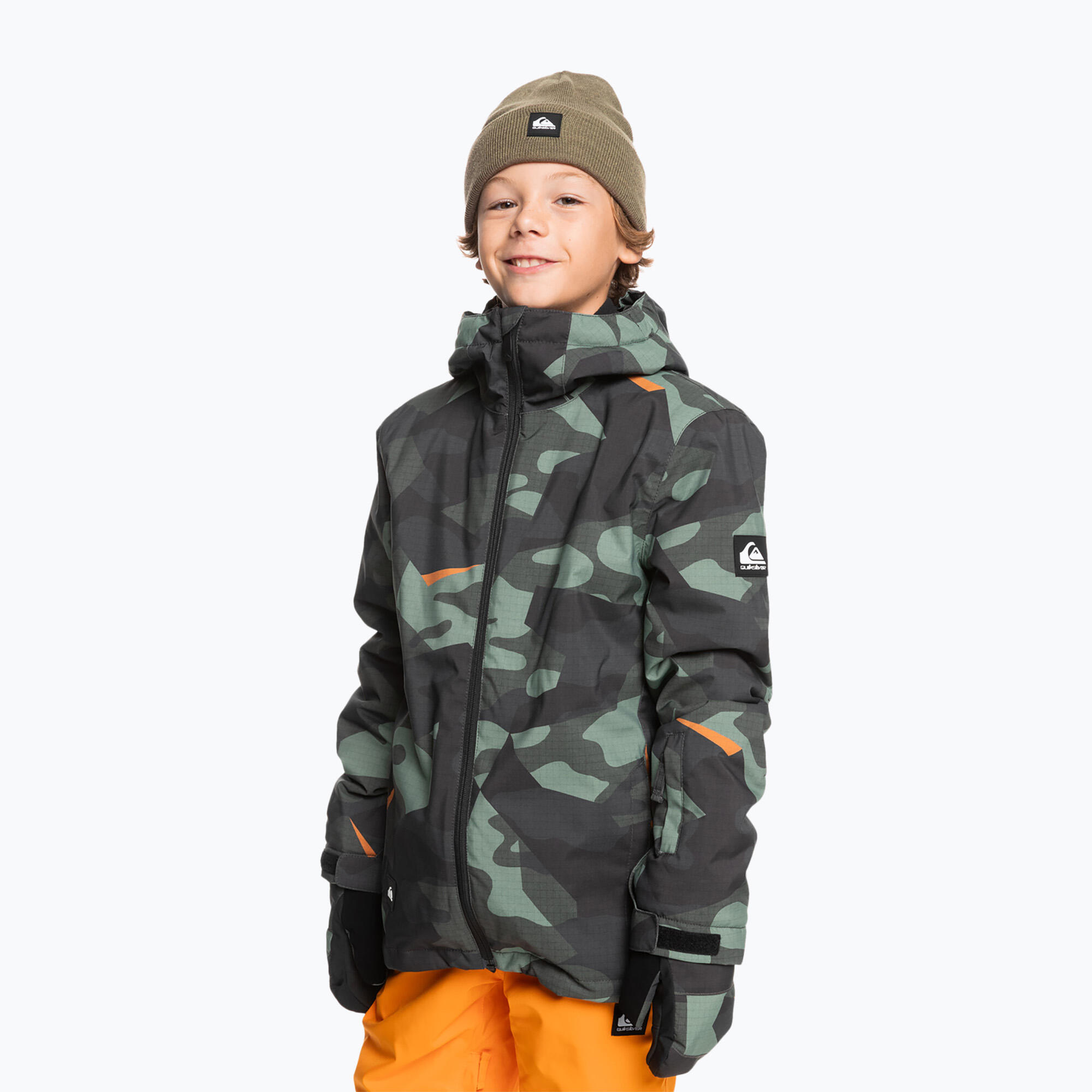 Kurtka snowboardowa dziecięca Quiksilver Mission Printed 3/7