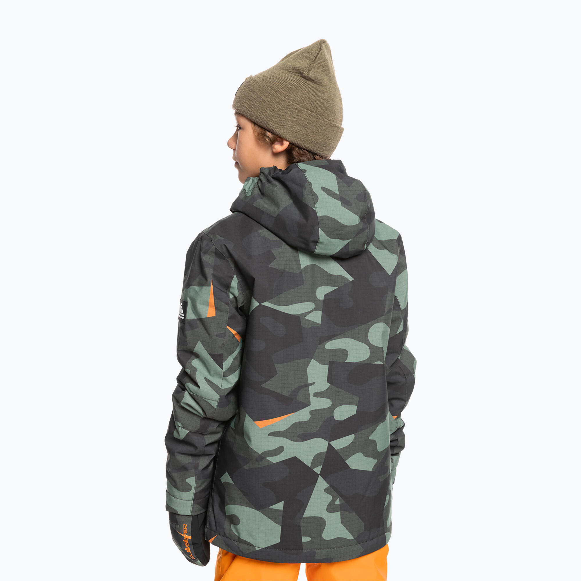 Kurtka snowboardowa dziecięca Quiksilver Mission Printed 2/7