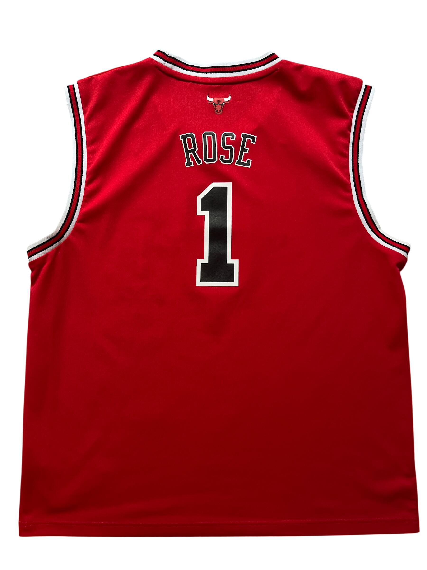 Segunda vida - Camisola NBA Chicago Bulls 2010/2014 Rose - Como novo 2/2