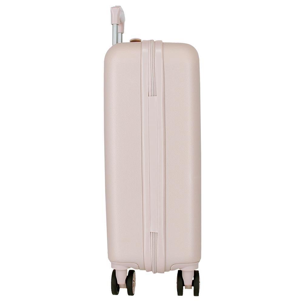 Mala de cabine O Rei Leão Simba ABS com capacidade de 34L bege 3/5
