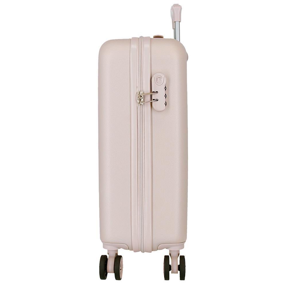 Mala de cabine O Rei Leão Simba ABS com capacidade de 34L bege 5/5