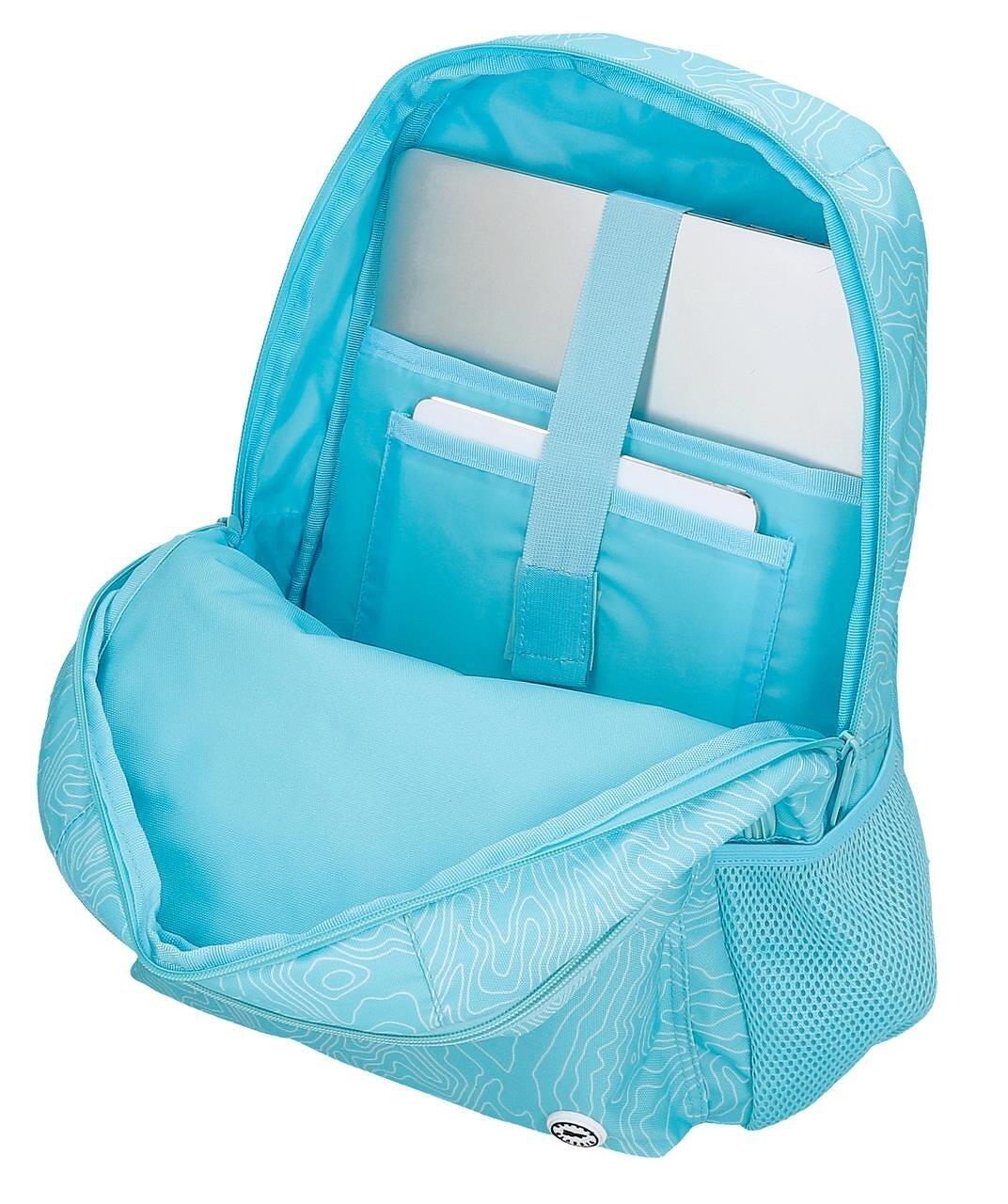 Mochila escolar Reebok Madison 31x44x15 cm turquesa 3/5