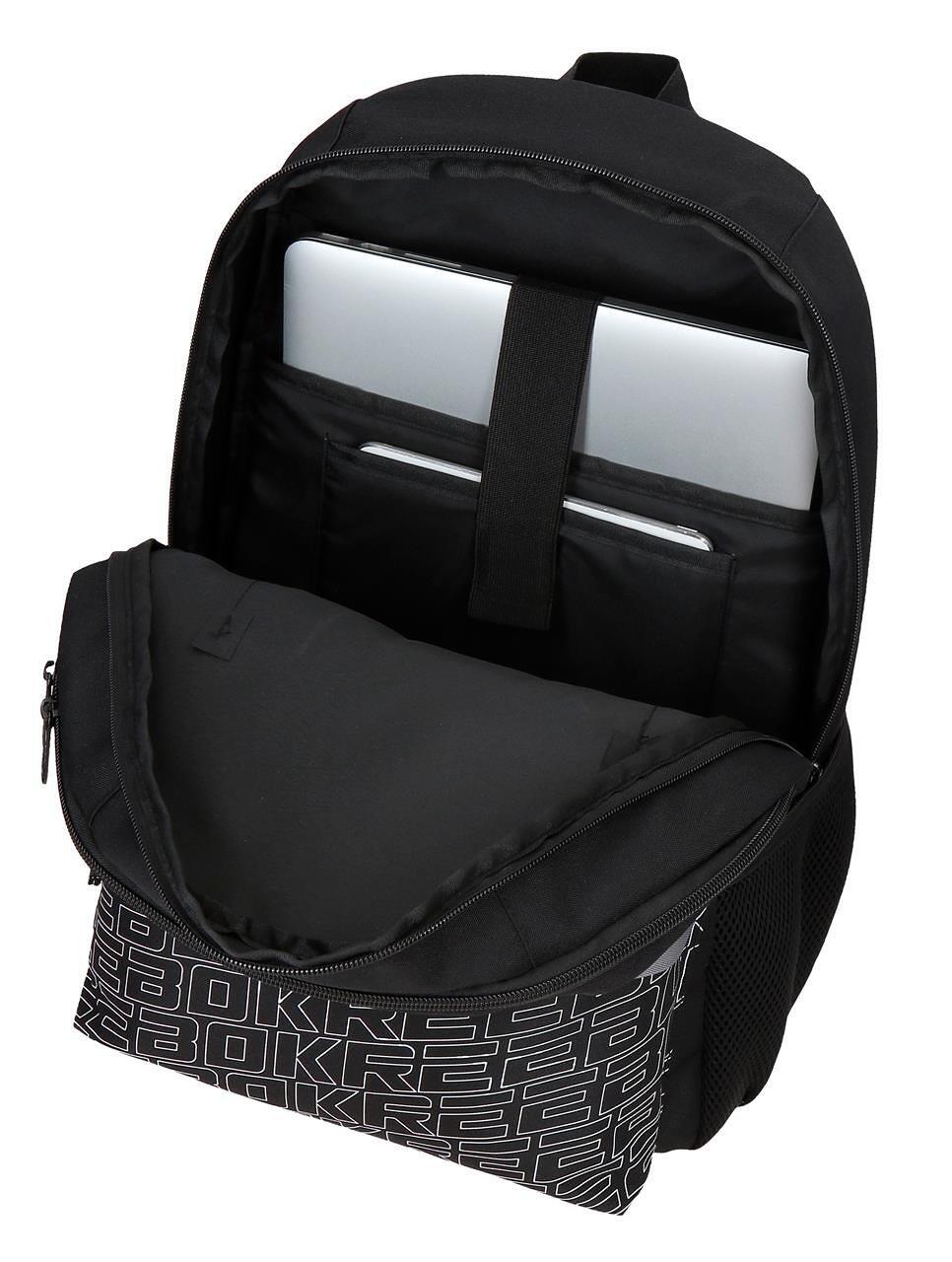 Mochila escolar Reebok Stockton 31x44x15 cm preto 3/5