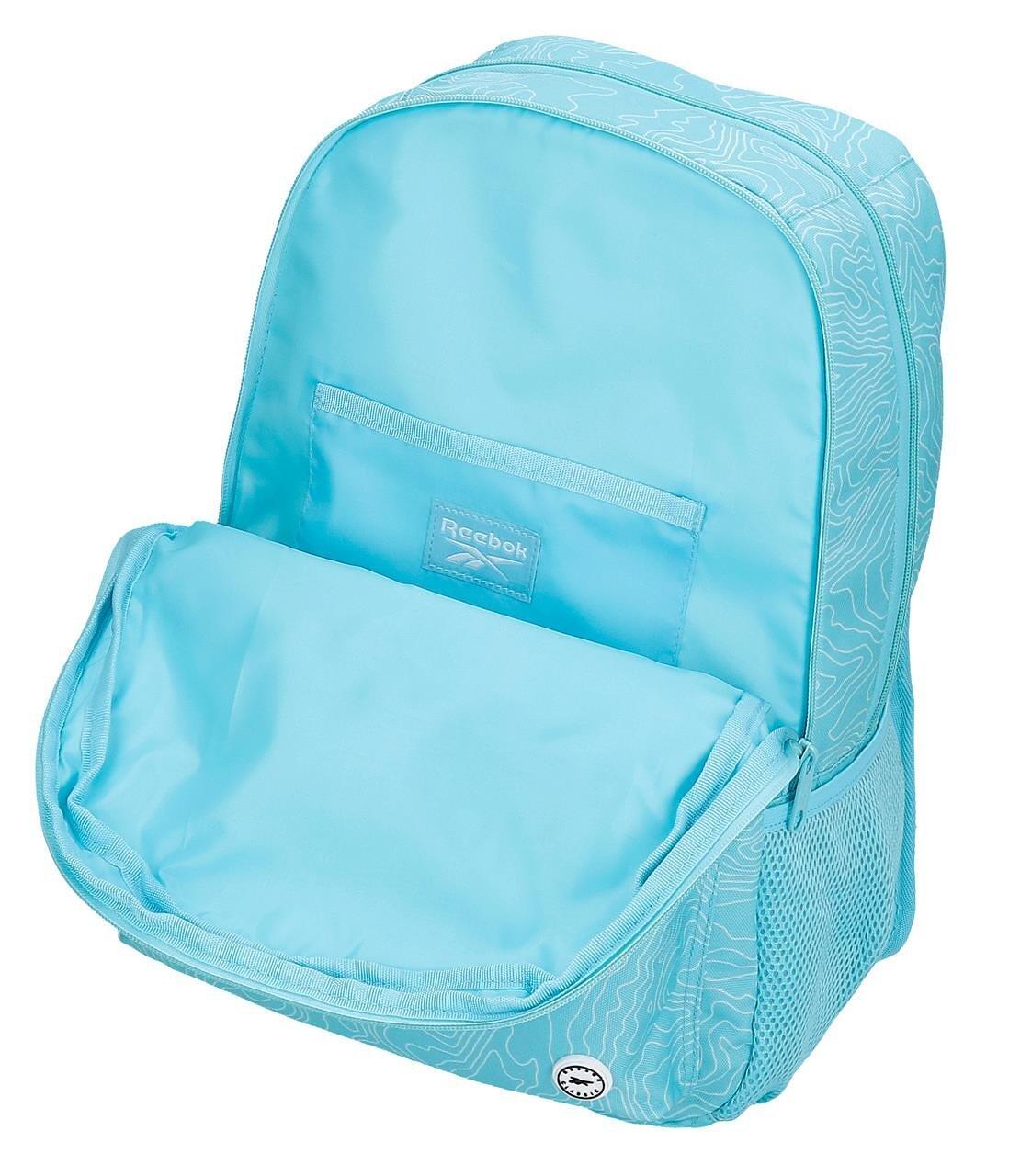 Mochila escolar Reebok Madison 31x44x15 cm turquesa 5/5