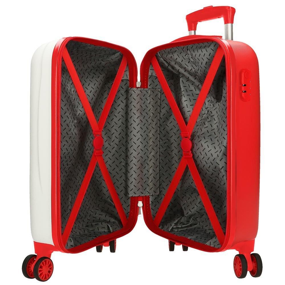 Mala de cabine Cars Joy ABS com capacidade de 28L branco 4/5