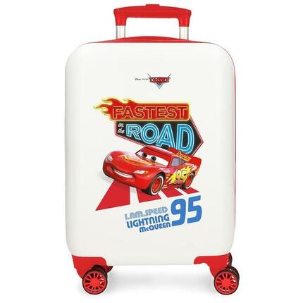 Maleta de cabina Cars Good mood ABS con capacidad de 28L blanco