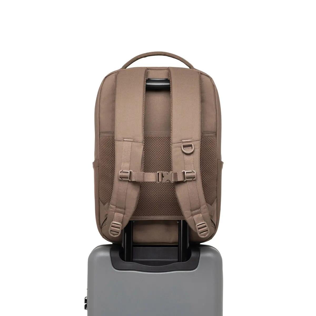 Sac à dos pour ordinateur portable 15"/16" KASLO TECH 20 L unisex marron clair 6/6