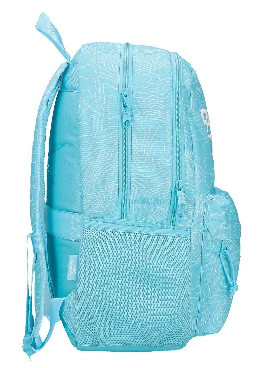 Mochila escolar Reebok Madison 31x44x15 cm turquesa 4/5