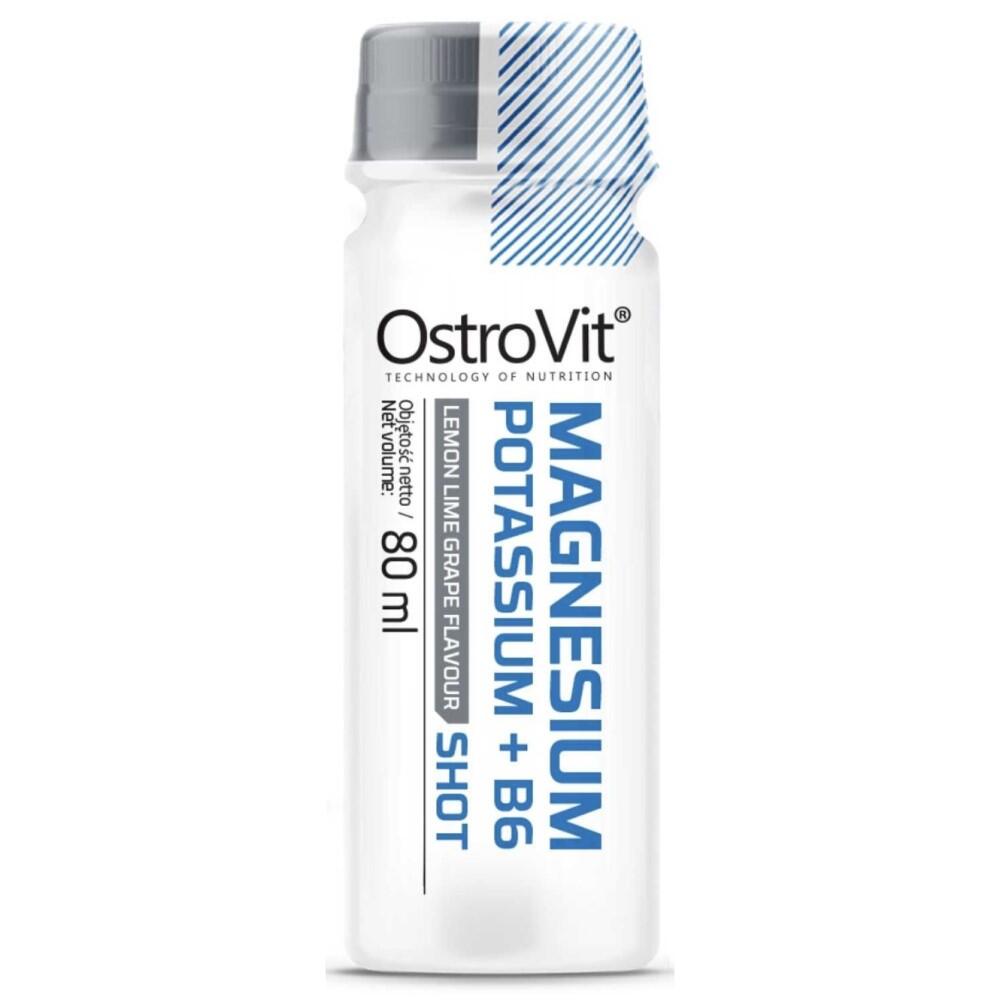 OstroVit Magnesium Potassium + B6 Shot 80ml x10 Grapefruit Lemon Lime