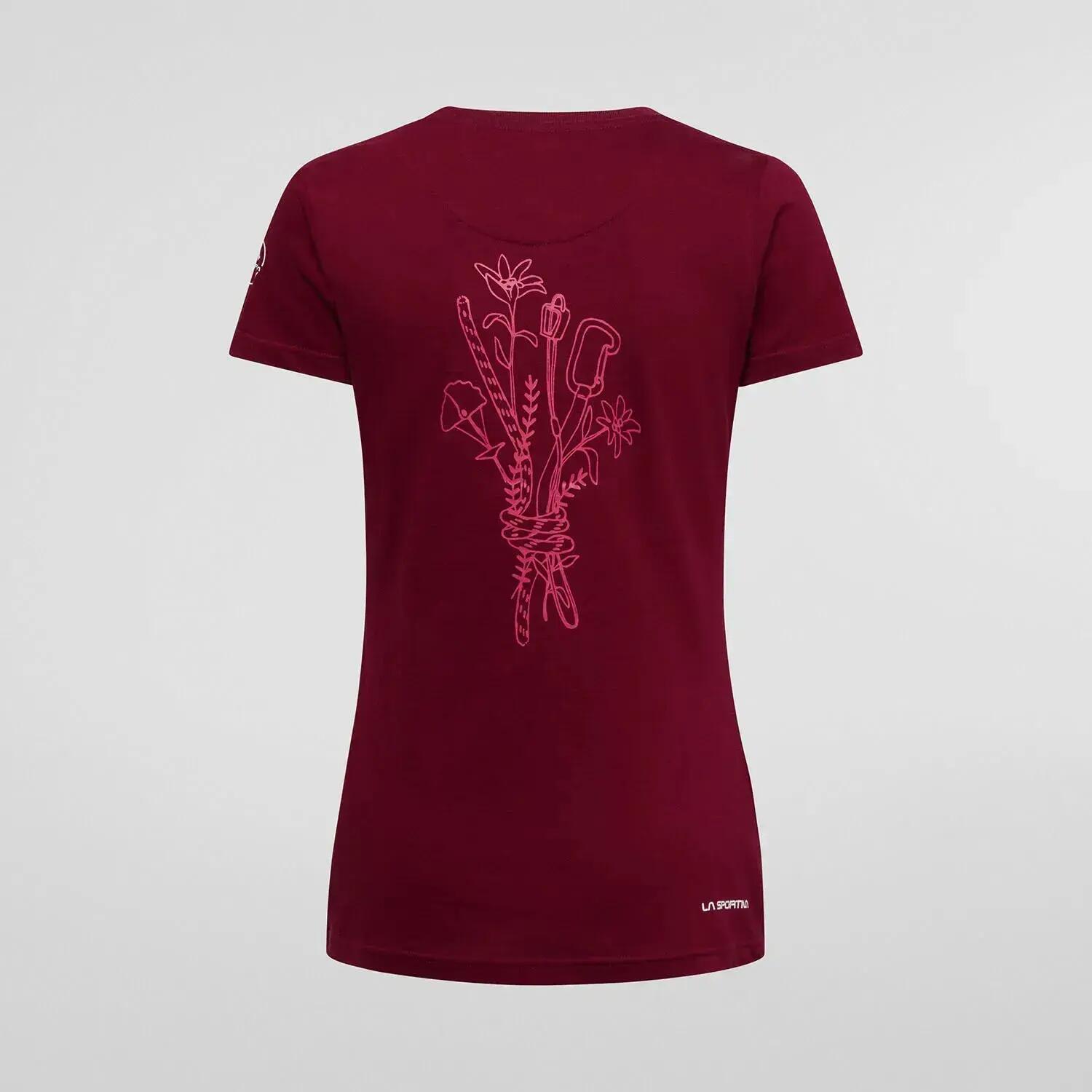 Damen T-Shirt La Sportiva Climb Flower 2/2