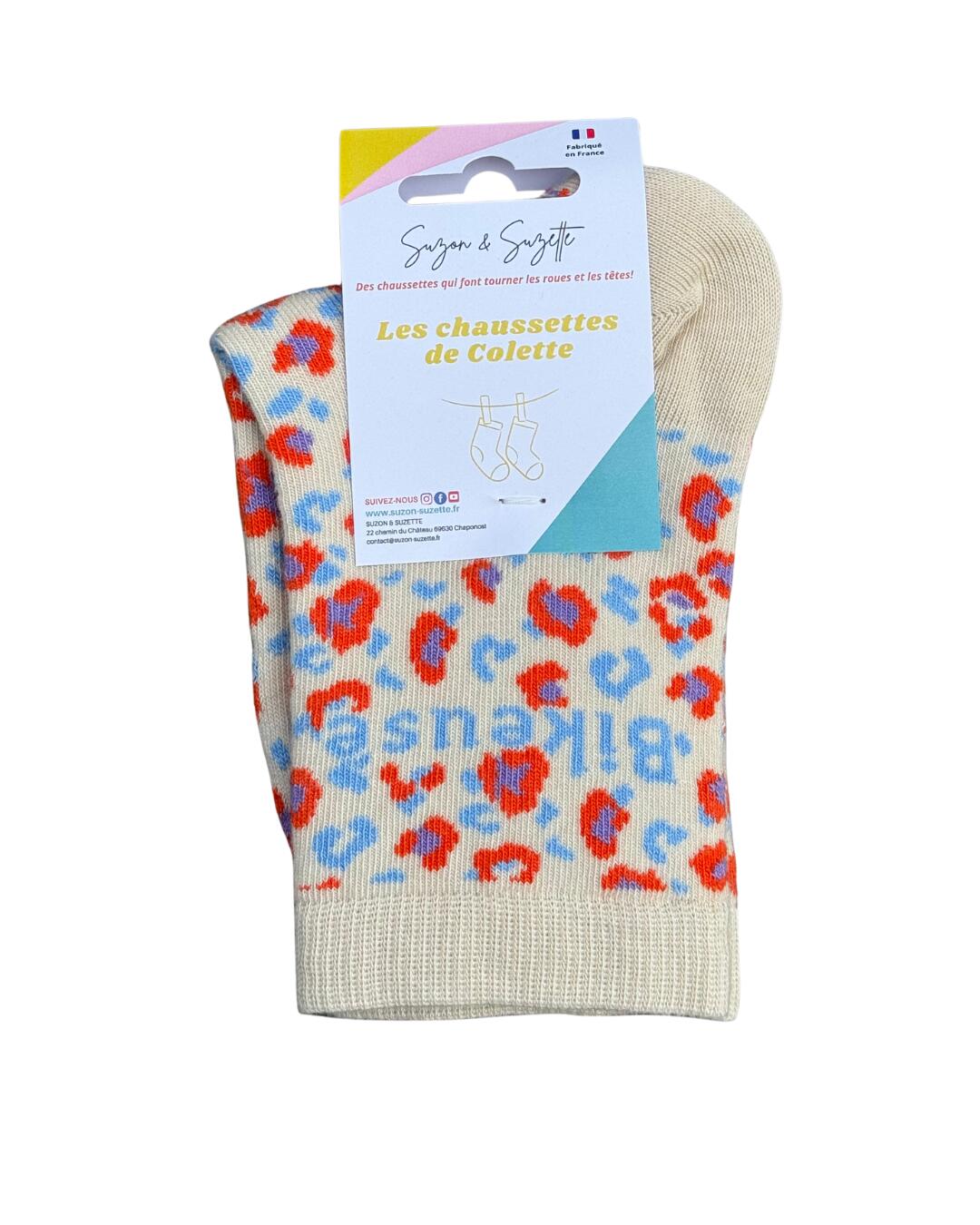 Les Chaussettes de Colette Bikeuse 3/3