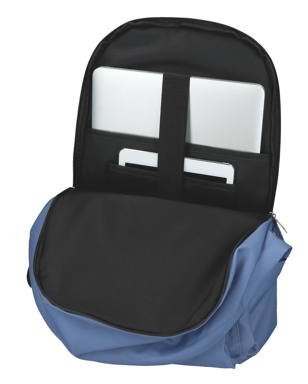 Mochila escolar para portátil Reebok Boston 31x44x15 cm denim 3/5