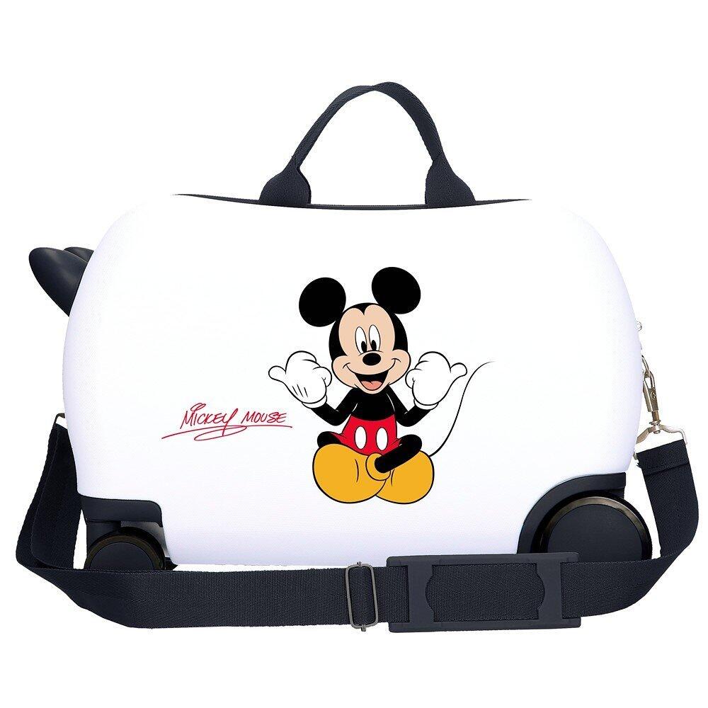 Valise enfant Mickey cheerful ABS avec una capacidad de 24L blanc 2/5