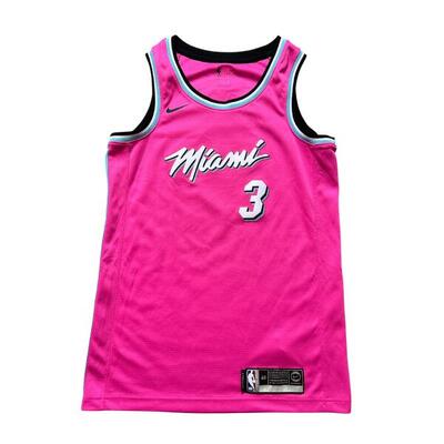 Tweedehands - nba shirt miami heat 2018/2019 wade - als nieuw