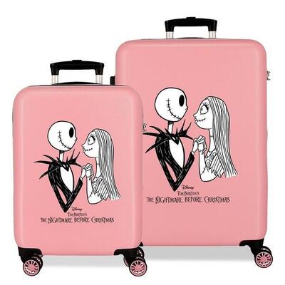 Set di valigie Nightmare ABS con capacità di 91L nude