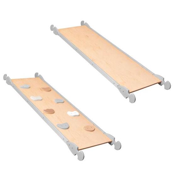 Toboggan mini - spiel - holz-pastell