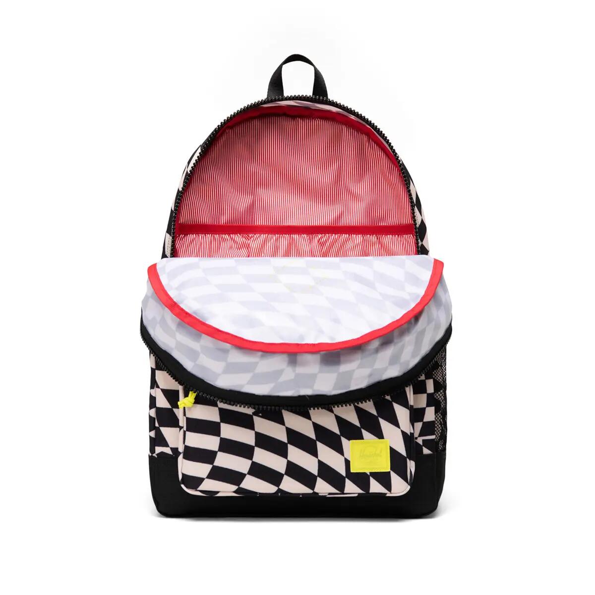 Sac à dos en matières recyclées HERITAGE KIDS 20 L unisex noir 3/4