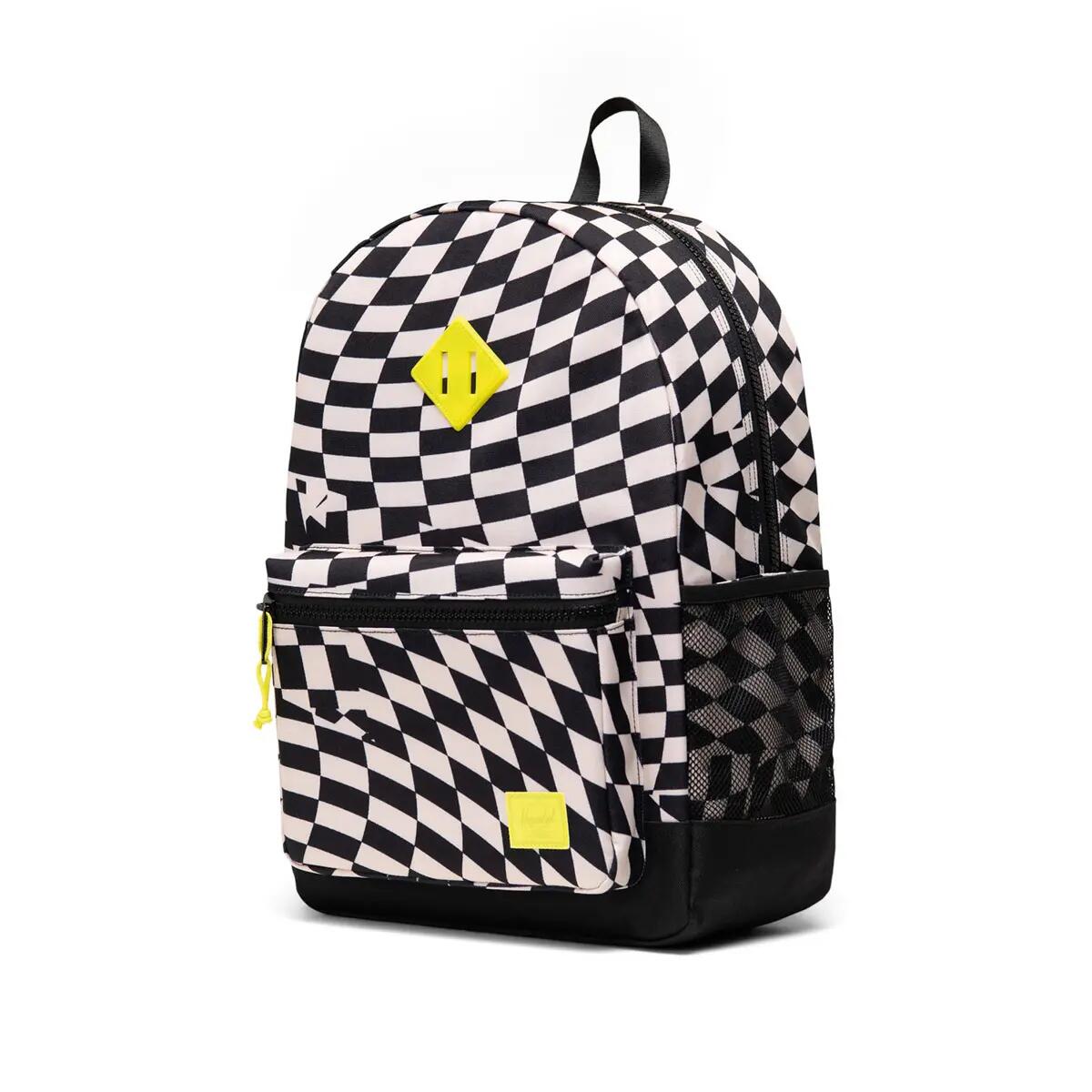 Sac à dos en matières recyclées HERITAGE KIDS 20 L unisex noir 2/4