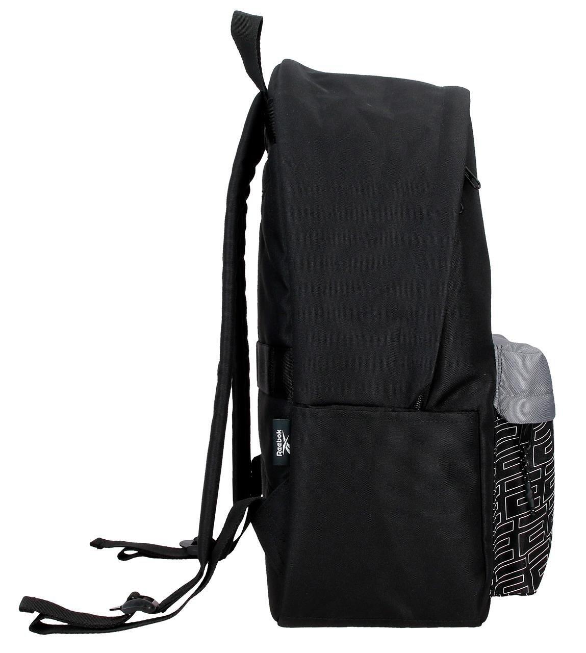 Mochila escolar Reebok Stockton 31x45x15 cm preto 4/5