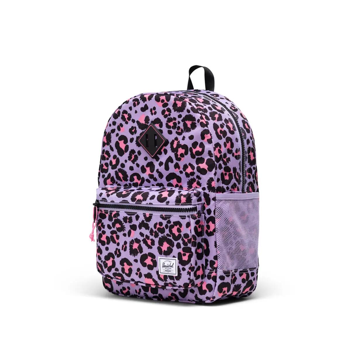 Sac à dos en matières recyclées HERITAGE KIDS 20 L unisex violet 2/4