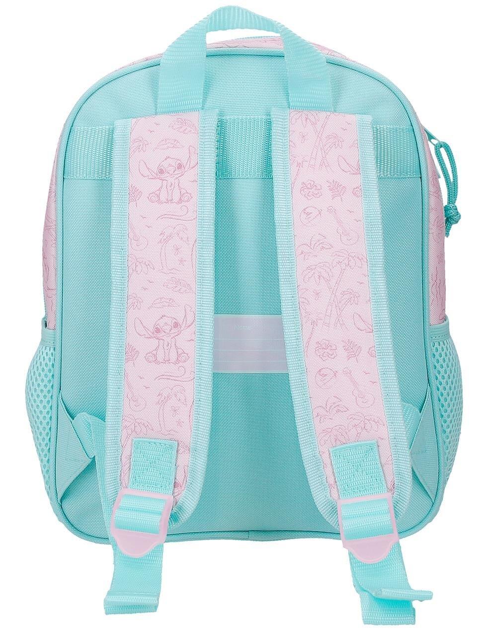 Mochila escolar Stitch Beach & love 23x28x10 cm turquesa 2/5