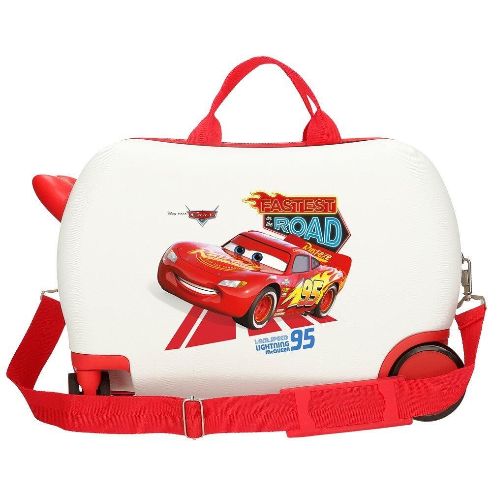 Valise enfant Cars Good mood ABS avec une capacité de 24L blanc 2/5