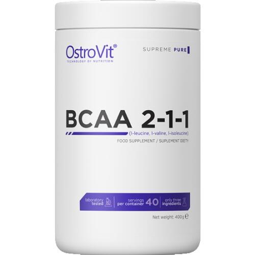 OstroVit BCAA 2:1:1 400g Unflavoured