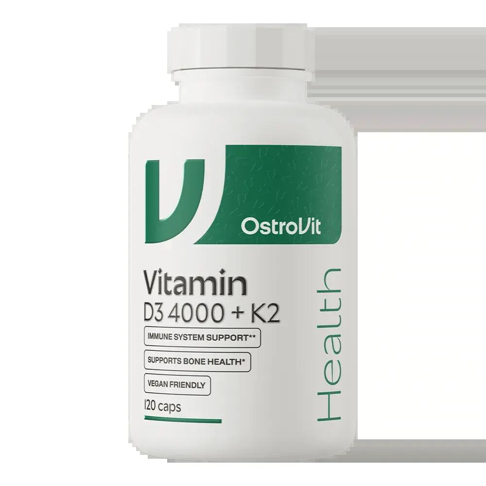 OstroVit Vitamin D3 4000 + K2 120 Caps