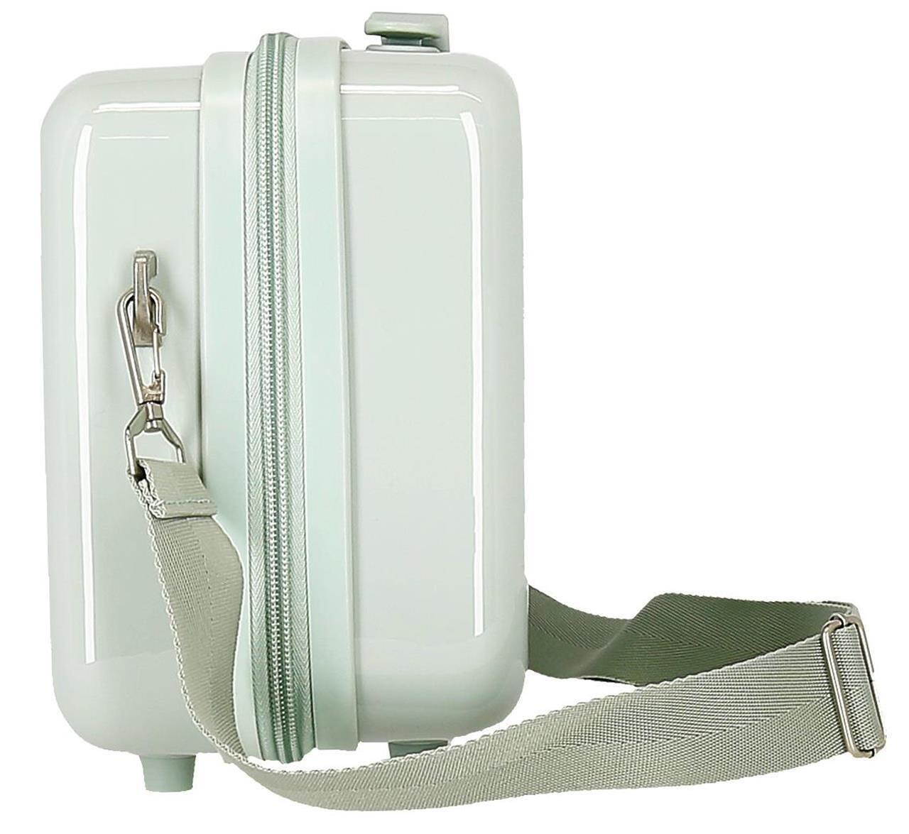 Necessaire Minnie wild nature ABS com capacidade de 9L menta 3/5