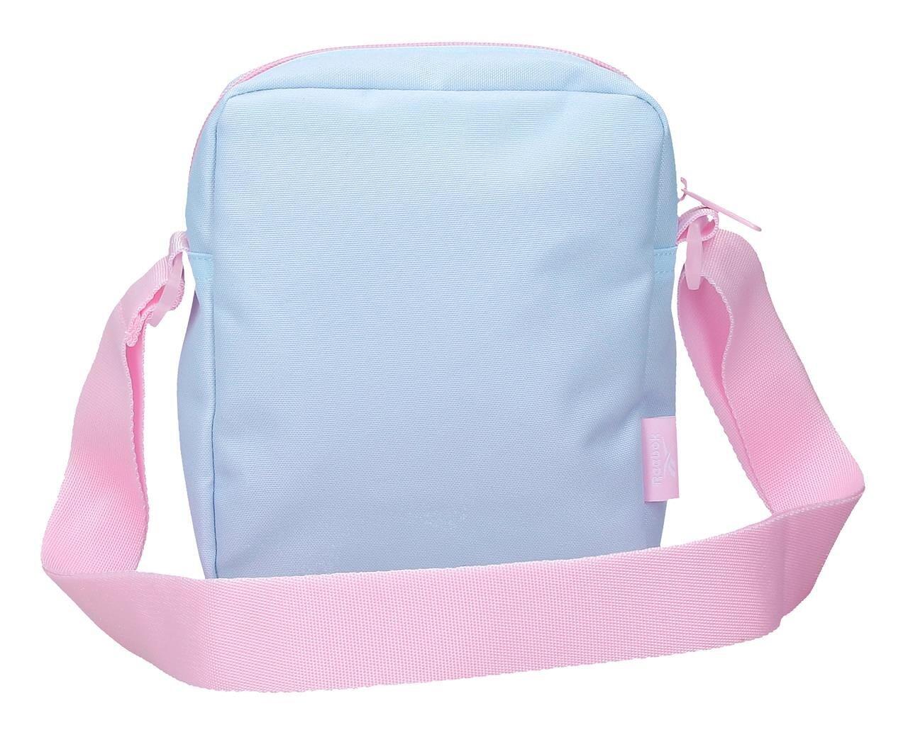 Bolsa tiracolo Reebok Monroe 17x21x7 cm azul claro 2/5