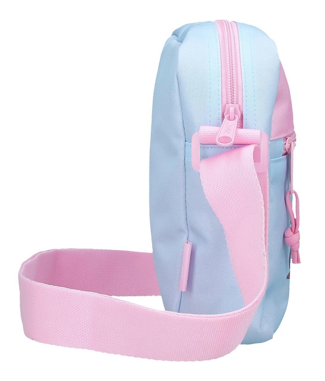 Bolsa tiracolo Reebok Monroe 17x21x7 cm azul claro 4/5