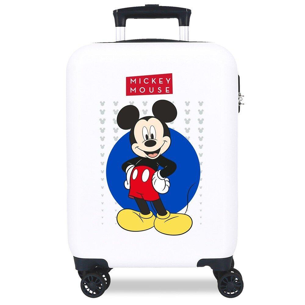 Valise cabine Mickey enjoy the day ABS avec una capacidad de 28L blanc 1/5
