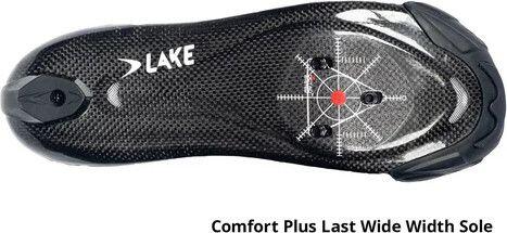 Scarpe da triathlon Lake TX224 Comfort Plus Bianco/Nero - Grande 5/5