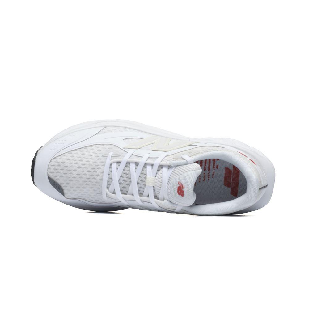New Balance Fresh Foam Trainer White Sea Salt Red 3/5