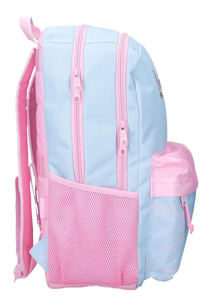 Sac à dos scolaire Reebok Monroe 31x44x15 cm bleu clair 2/5
