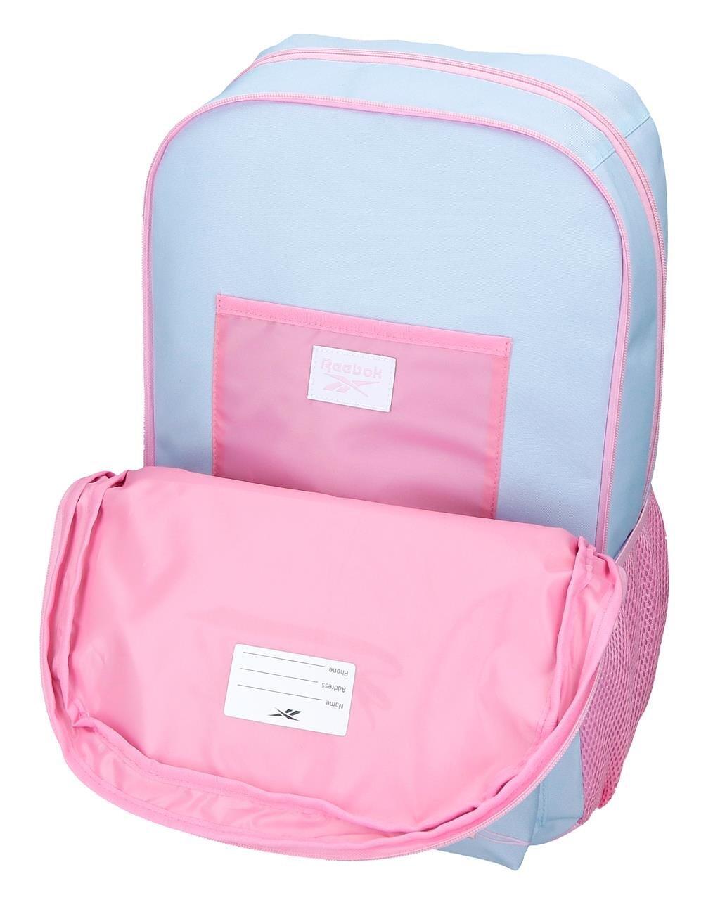 Sac à dos scolaire Reebok Monroe 31x44x15 cm bleu clair 5/5