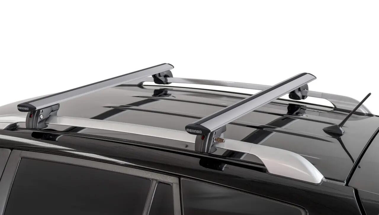 Tetőcsomagtartó Menabo Fender Silver – Hyundai HB20 2012+, hossz 120 cm, 2 db 5/7