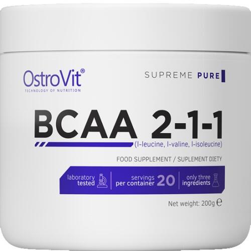 OstroVit BCAA 2:1:1 200g Unflavoured