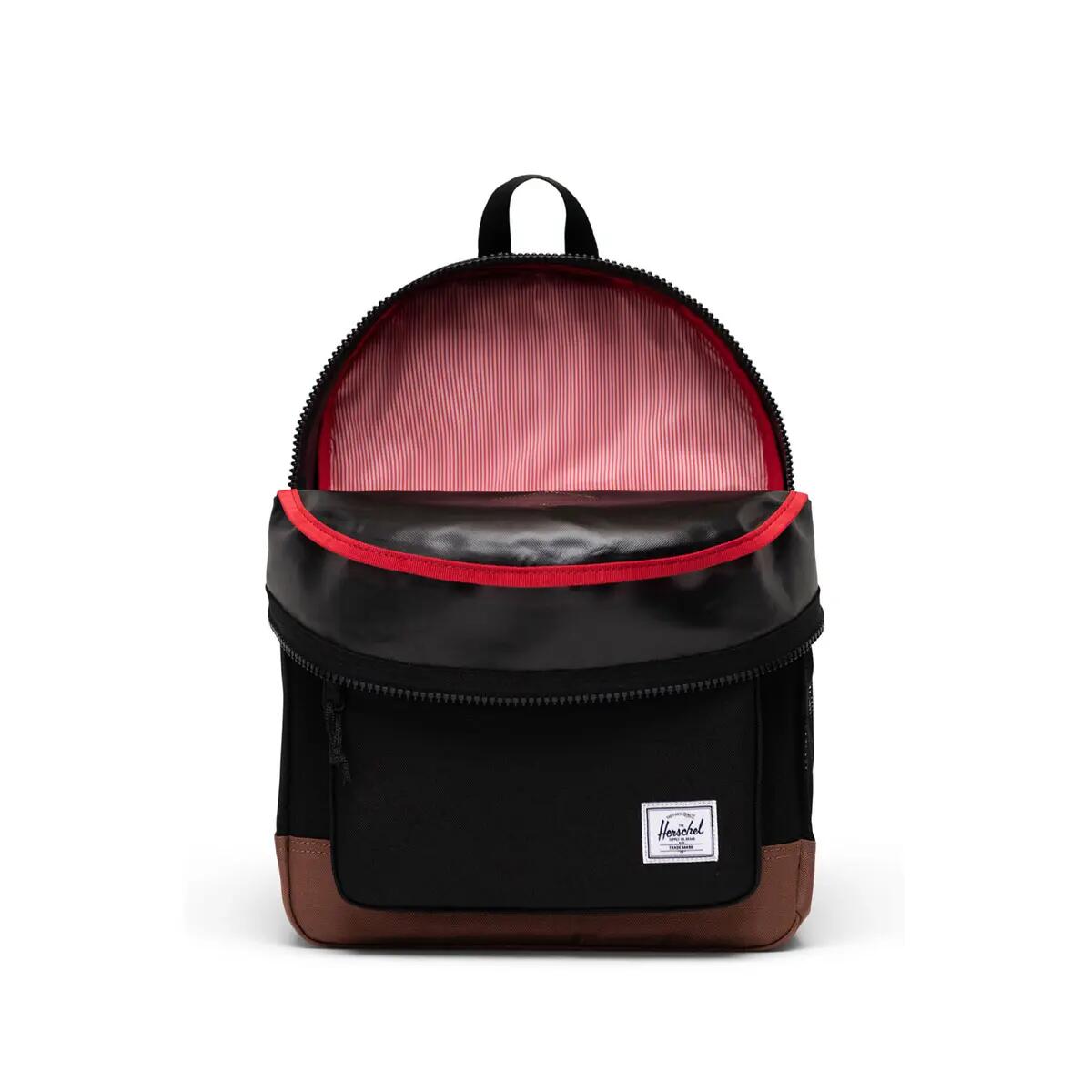 Sac à dos en matières recyclées HERITAGE KIDS 20 L unisex noir 3/4