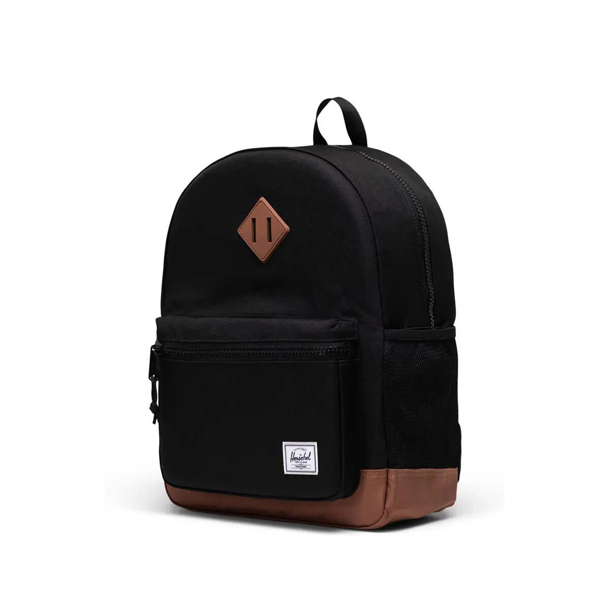 Sac à dos en matières recyclées HERITAGE KIDS 20 L unisex noir 2/4