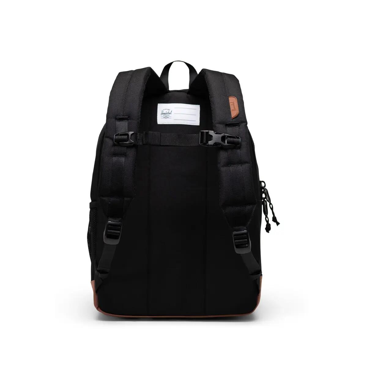 Sac à dos en matières recyclées HERITAGE KIDS 20 L unisex noir 4/4