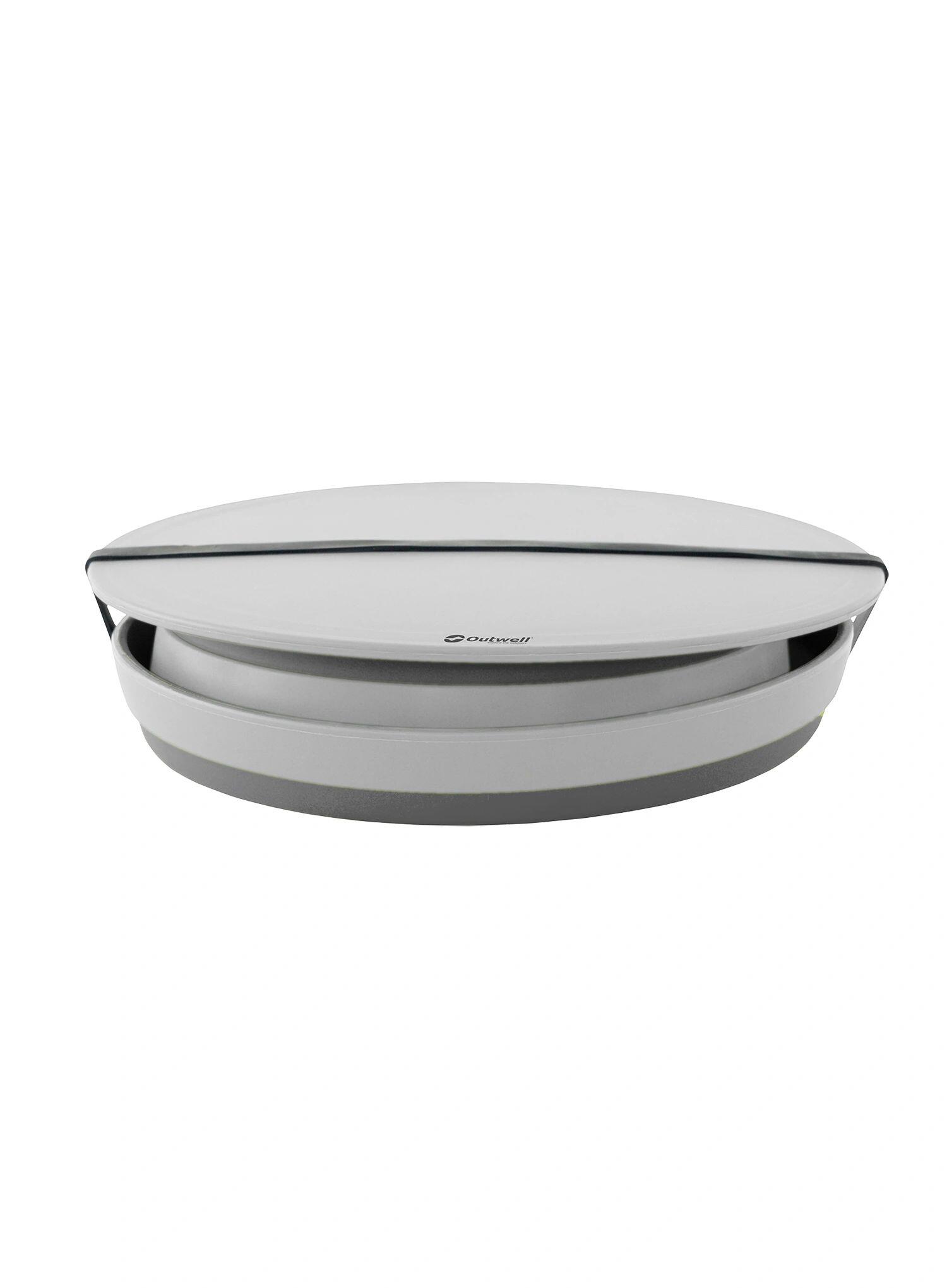 Zestaw naczyń Outwell Collaps Bowl & Colander Set - grey mist 5/7