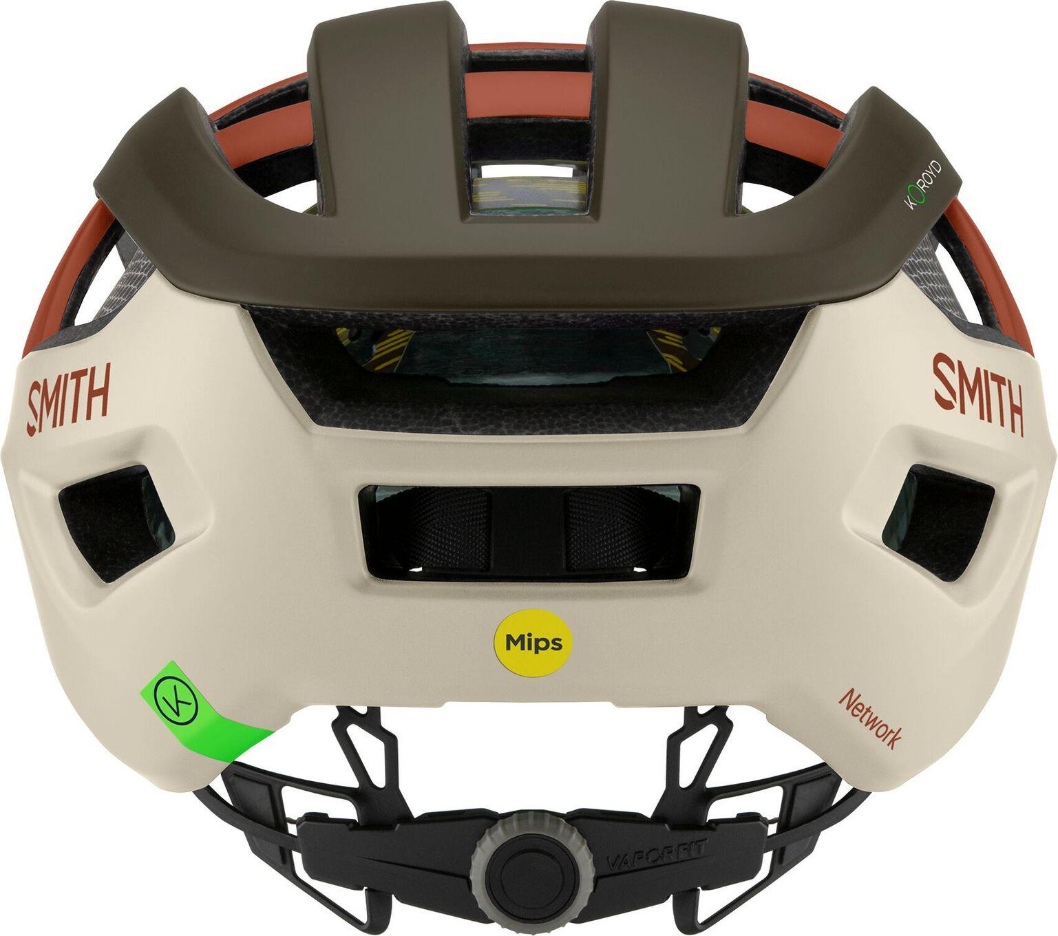 Smith Network Mips Beige/Bruin Road Helm 2/3