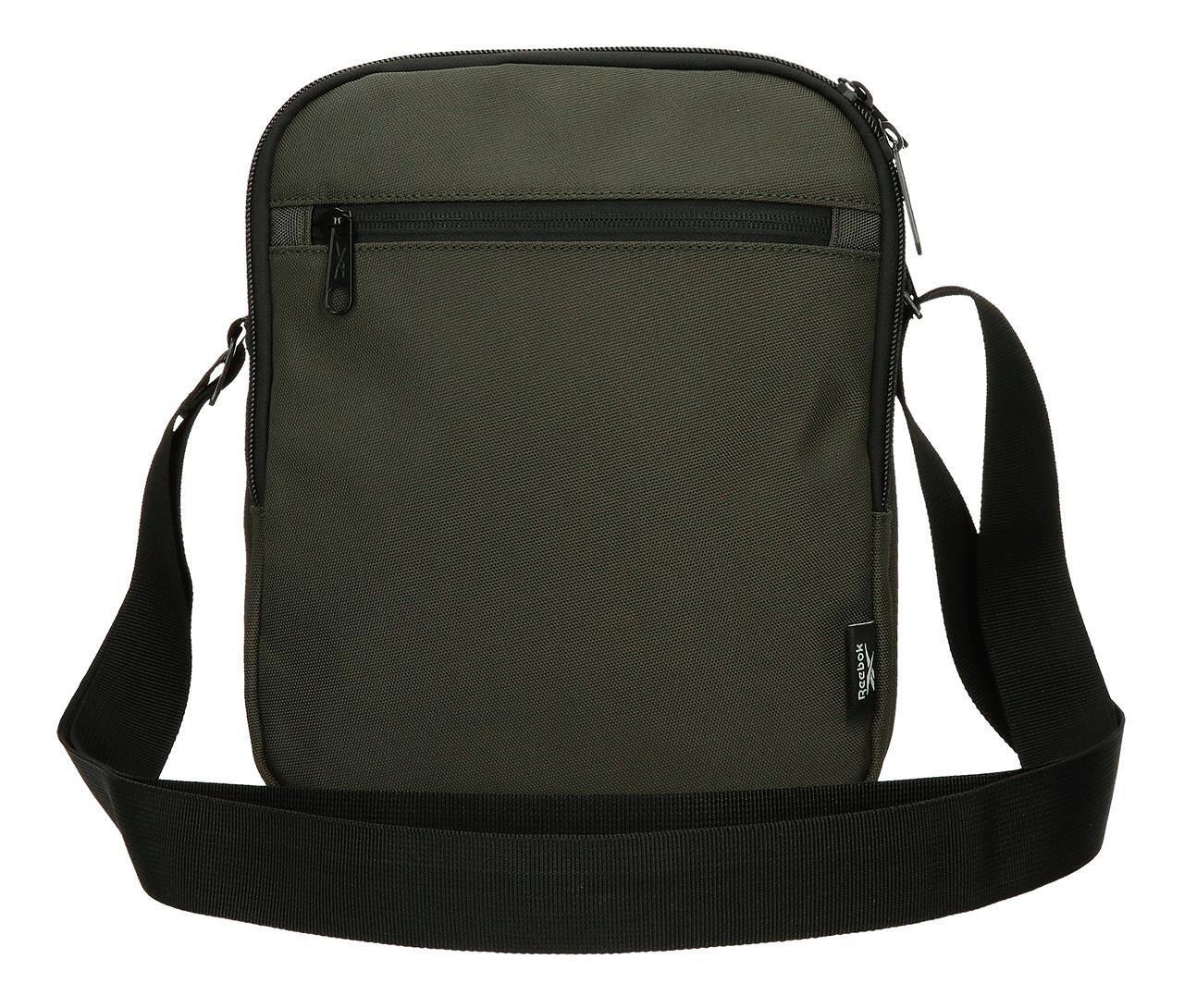 Bolsa tiracolo Reebok Houston 22x27x10 cm caqui 2/5
