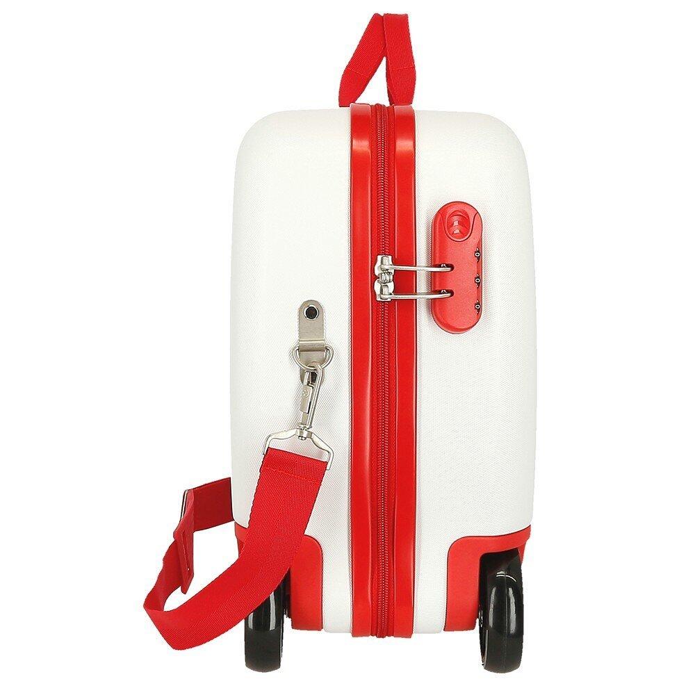 Valise enfant Vaiana and friends ABS avec une capacité de 38L blanc 5/5