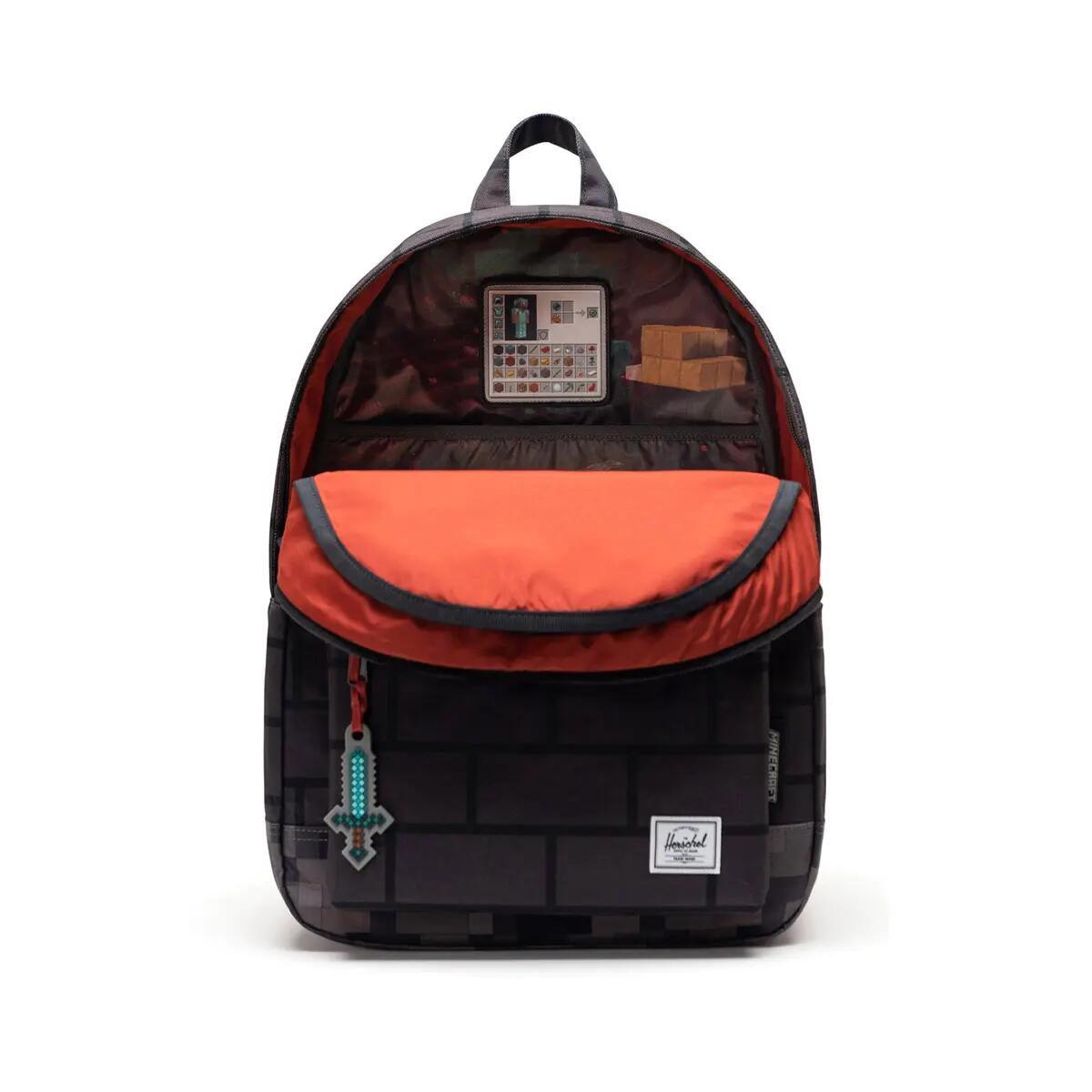 Sac à dos pour ordinateur portable 15"/16" MINECRAFT CLASSIC XL 30 L unisex noir 3/4