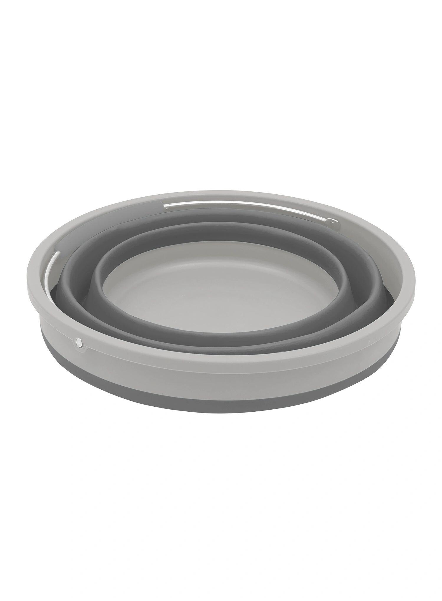Wiaderko Outwell Collaps Bucket Round w Lid - grey mist 2/4
