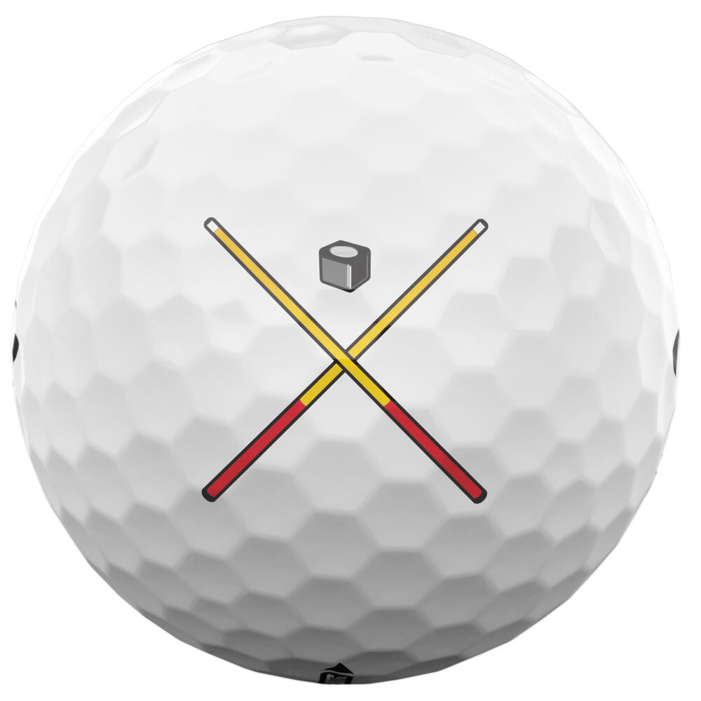 Callaway Supersoft 12 Pub Logo Balls, palline da golf con logo 4/7