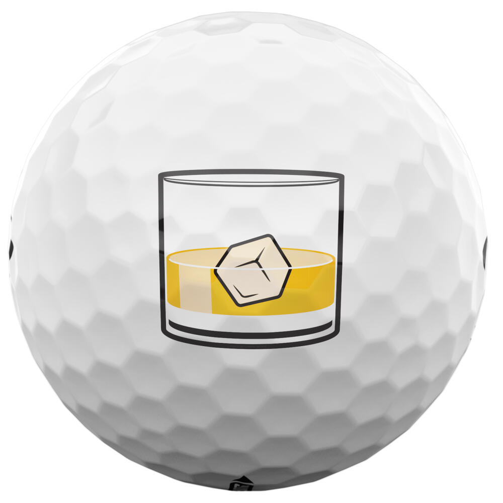Callaway Supersoft 12 Pub Logo Balls, palline da golf con logo 6/7